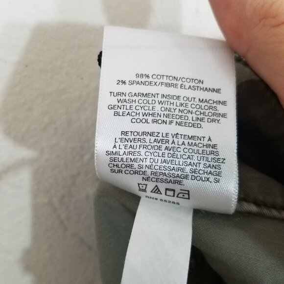 Express Extreme High Rise Button Fly Jogger Pants Green Size 0s - Picture 8 of 8